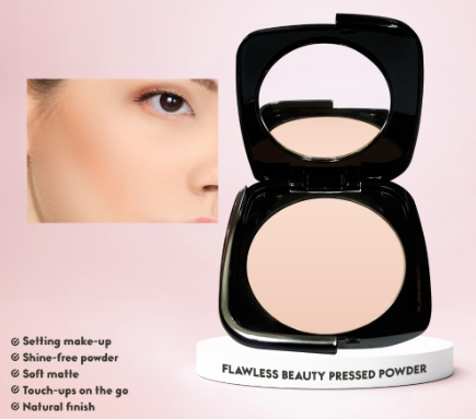 NICHIDO Flawless Beauty Pressed Powder - Natural