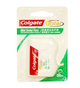 Colgate Total Mint Dental Floss 50m