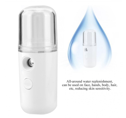 Berjalan Portable Facial Nano Spray Mini Face Mist Sprayer Humidifier Skin Care Moisturizing Steamer