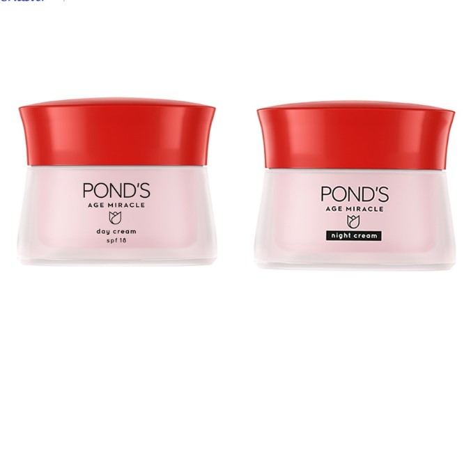 Ponds Retinol C Moisturizer Minis Duo Age Miracle Day Cream 10G Night Cream 10G BUNDLE OF 2