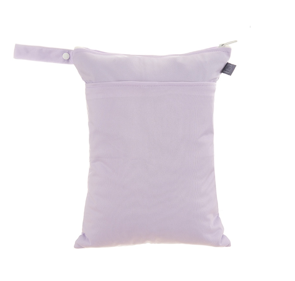 Reusable Waterproof Dry Double Pocket Cloth Handle Diaper Wet Bag 20