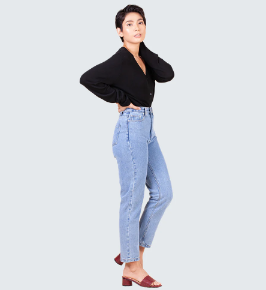 Mantou Jessie Mom Jeans