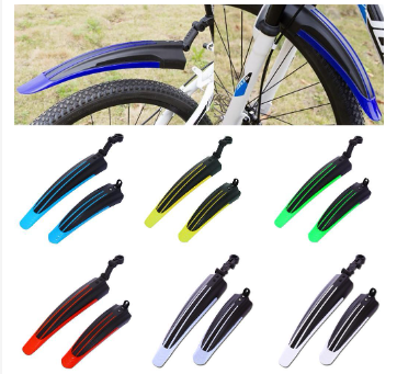 2Pcs Bicycle Fenders Mountain Road Bike Mudguard Front Rear MTB Mud Guard Wings For Bicycle
