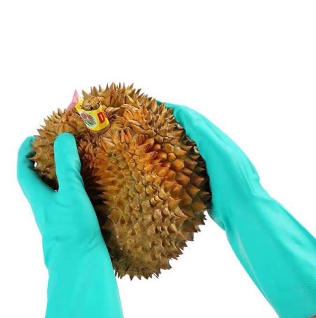 Rubber Gloves Latex Kitchen Long Dish Washing Cleaning(random size)