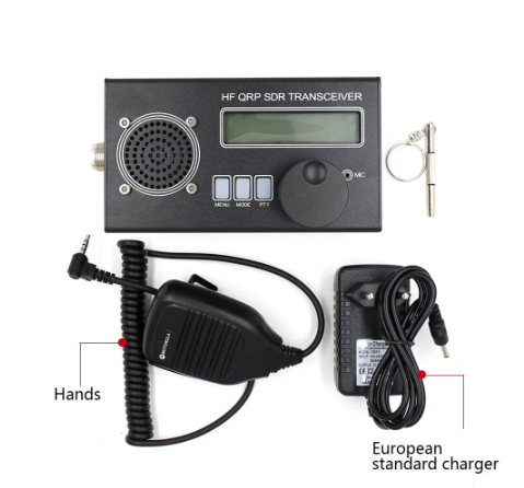 USDX USDR HF QRP SDR Transceiver SSB/CW Transceiver 8-Band 5W DSP SDR With Black Shell For Ham Radio