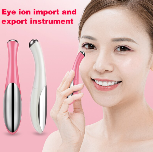 EELHOE Mini Eye Massage Device Pen Electric Massager Vibration Reduce Wrinkles Bags Dark Circle Puffiness Removal