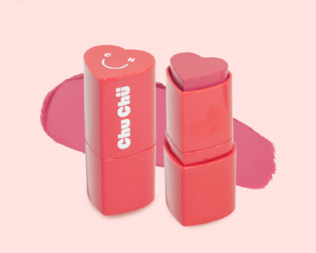 Chu chu Beauty Multiuse Heart Stick in Gentle Mauve