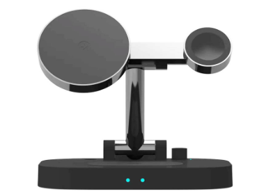 Awei W22 15W Fast Charging 4in1 Wireless Charger Foldable Stand For Pen, Watch, Earbuds, Phone COD