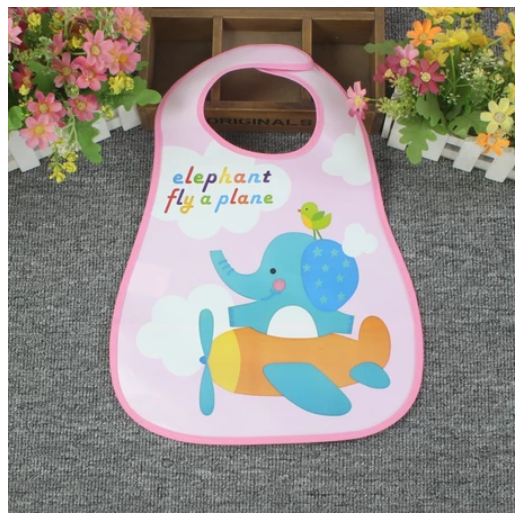 Three-dimensional Saliva Towel Baby Child Baby Food Pocket EVA Bib Bib Waterproof Overalls New Style WB8