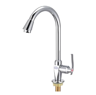 Rosco RO-940 Top Mount Brass Kitchen Faucet