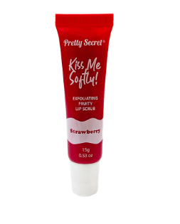 PRETTY SECRET Exfoliating Lip Scrub Strawberry15g