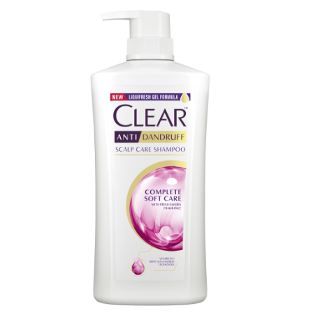 Clear Women Anti Dandruff Shampoo Complete Soft Care 650ml