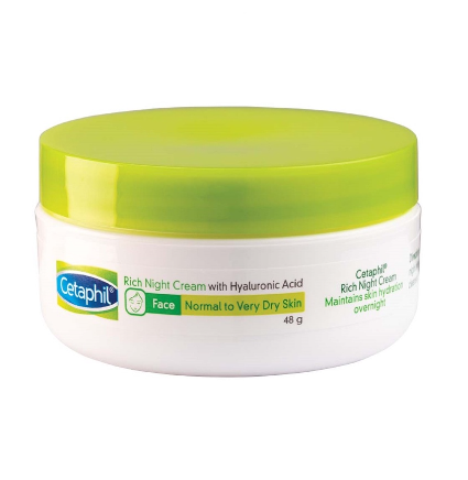 Cetaphil Rich Night Cream with Hyaluronic Acid 48g