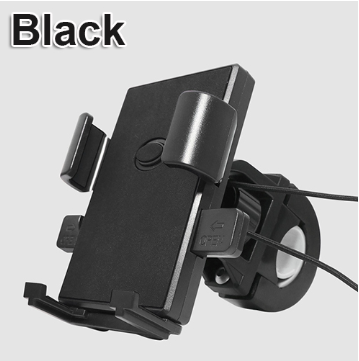 Motorcycle bicycle mobile phone navigation bracket handlebar clamp bracket