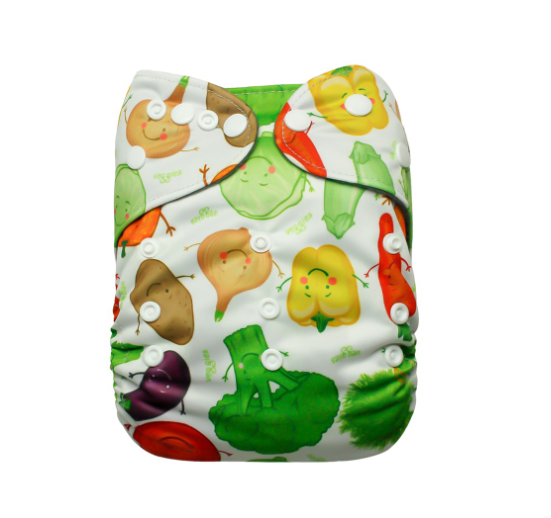 Cathy Baby Charcoal Inner Cloth Diaper Printed One Size Reusable Washable Pocket Bamboo Charcoal Cloth Nappy N11