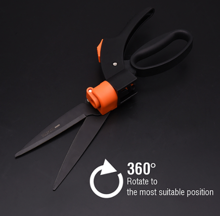 Harden 630503 13.5" 360 Degee Hedge shear Handle Tool Garden Grass Hedge Shear