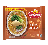 Lucky Me!  Instant Noodles Soup Spicy Labuyo Chicken 50g