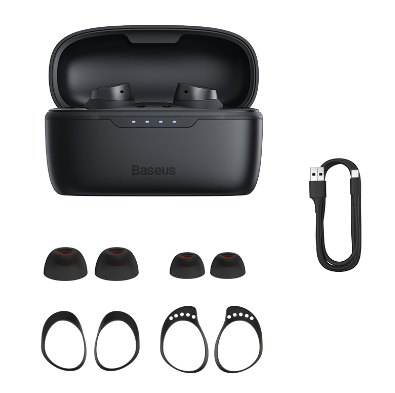 Baseus Bowie MA10 ANC Wireless Earphone Bluetooth 5.3 48dB Noise Cancelling 140h Playtime IPX6 Waterproof