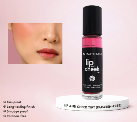 NICHIDO Lip And Cheek Tint - Pinch O' Pink