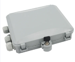 Outdoor optical fiber terminal box ABS Material FTTX Optical Fiber Box Splitter Box/ 1X8 Optical Fiber Splitter