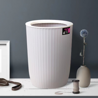 Flandre Nordic Style Kitchen and Bathroom Trash Bin High Quality Fashion Home and Office Trash Can