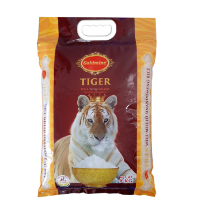 Goldmine Tiger Well Spring Milled Sinandomeng Rice 5KG