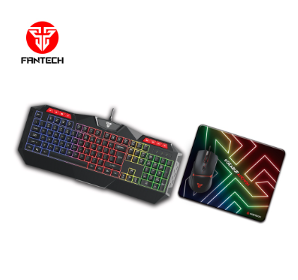 Fantech P31 Gaming Pack Bundle RGB Keyboard Mouse Mousepad All In One Package All Authentic