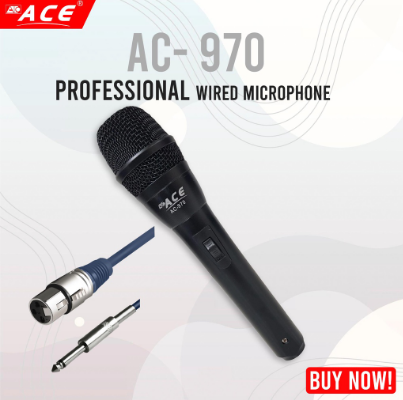 ACE ac-970 Professional Dynamic Wired Microphone