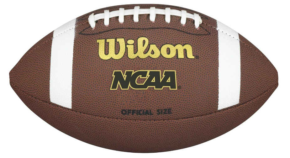 Wilson NCAA Composite Football - Official Size, Brown, 1