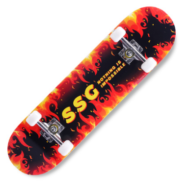 Skate Board Four-Wheeled Long Skateboard for Elder Kids and Adult Scooters