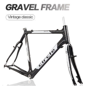700C GRAVEL Carbon Fber Bicycle Frame
