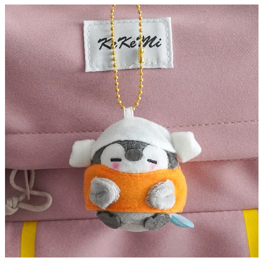 Koi Penguin Plush Doll Small Pendant Bag Pendant Charm Doll Keychain Toy Doll F7