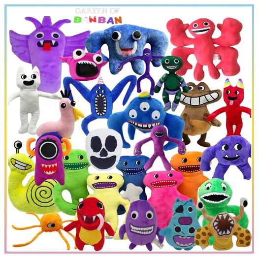 25cm Garten of BanBan Plush Opila Bird Stuffed Animals Monster Plushies Toy Jumbo Josh Plush Toys Game Fans Gift for Kid P47