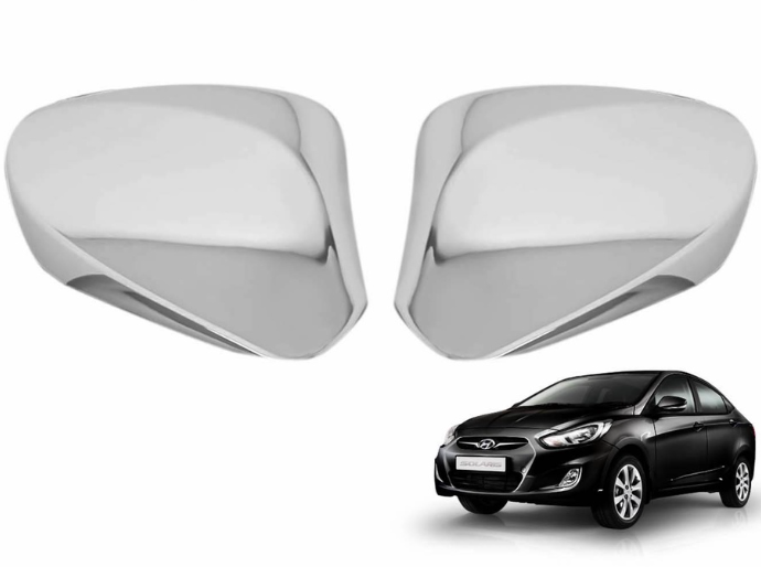 Auto Clover Side Mirror Garnish 2pcs Set B723 For Hyundai Accent Solaris, Avante MD Elantra 2010