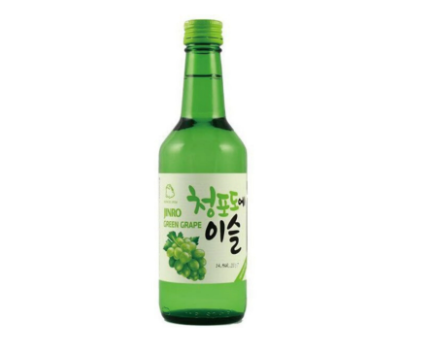 Jinro Chamisul Green Grape Soju 360ml
