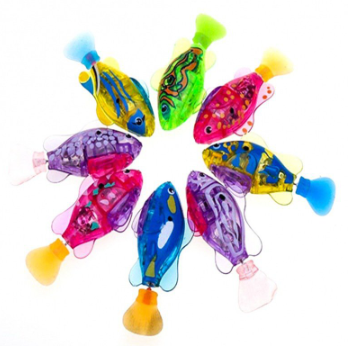 Electronic Swimming Fish Activated Battery Powered Fish Toy for Children Child Bath Toys Multi-Colorful Gift