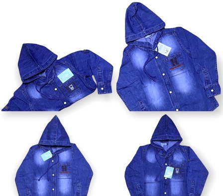 Denim Hoodies Jacket For Kids (Boy)