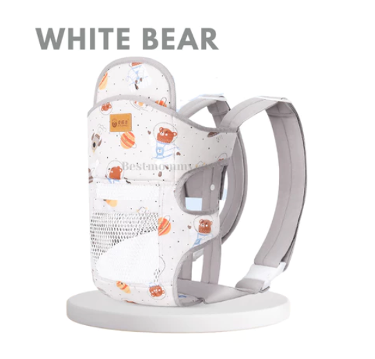 BestMommy Baby Carrier 4-Way Use With Kangaroo Travel Waist Bag Infant Comfortable Breathable Sling C4