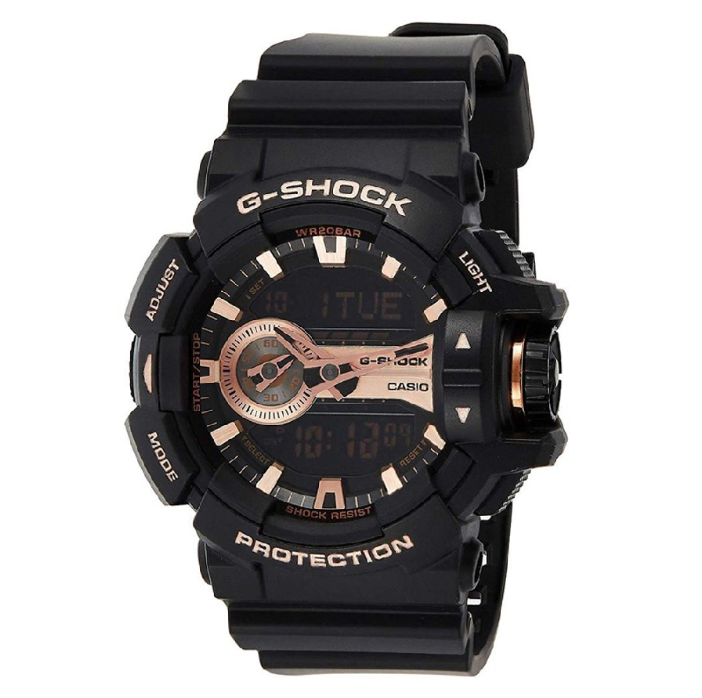 Casio G-Shock Black Resin Watch For Men CGA-400GB-1A4DR