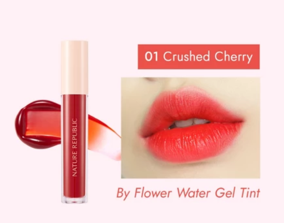 Nature Republic by Flower Water Gel Tint 01 Crushed Cherry