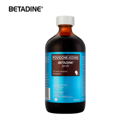 Betadine® (Povidone-Iodine) Gargle 500mL