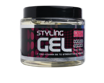 BEAUTY FORMULA Gel Hold Shine 500ML