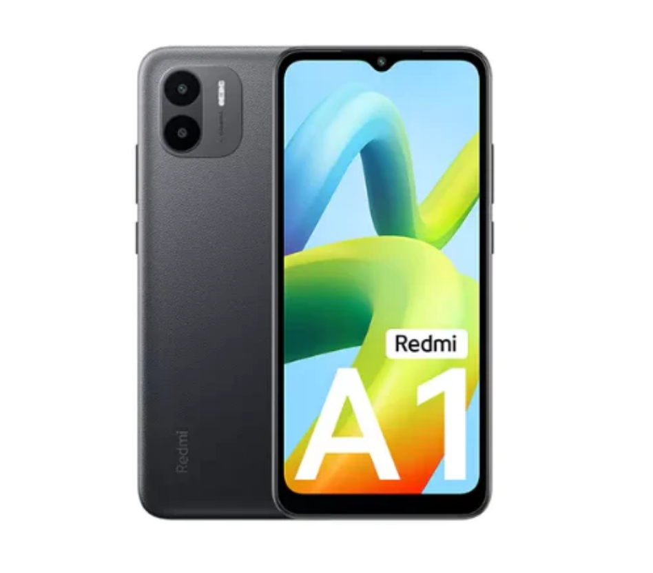 Xiaomi Redmi A1 Smartphone Black | 2GB RAM+32GB ROM | MediaTek Helio A22 | 6.52” HD+ Dot Drop Display