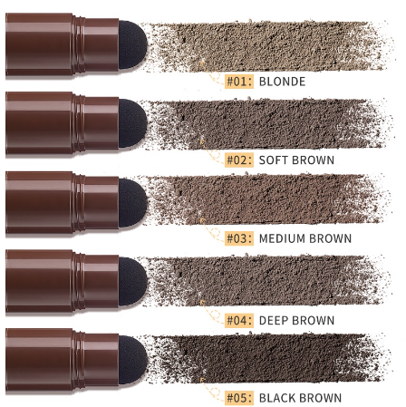 KIMUSE Eyebrow Soap Sculpt Lift Eyebrow Gel Pomade + One Step Eyebrow Stamp Shaping Kit Brow Makeup Set