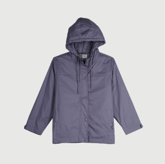 Stylistic Mr. Lee Ladies Basic Hoodie Jacket for Women Trendy Fashion Apparel Loose Fit 132589 (Blue