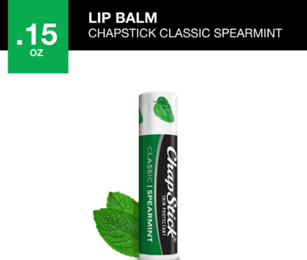 Chapstick Classic Spearmint Lip Balm