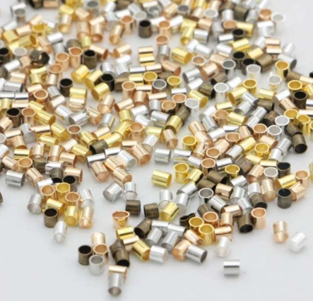 Crimp Tube For Locking Jewelry 2 Grams