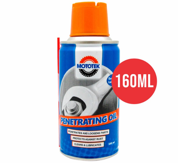 Mototek Penetrating Oil 160ml - Penetrates and Loosen Parts