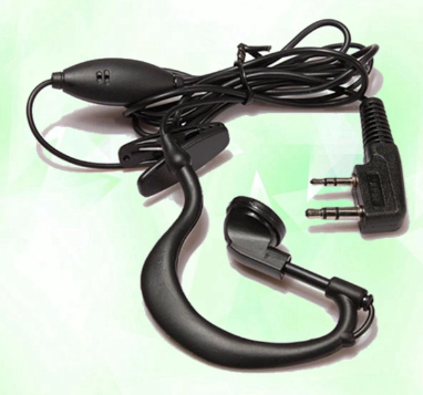 Walkie Talkie Headset Earpiece for Baofeng Radio Mic EarClip