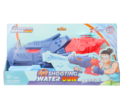 Dino Long Range Blue and Red 500 ml Water Blaster